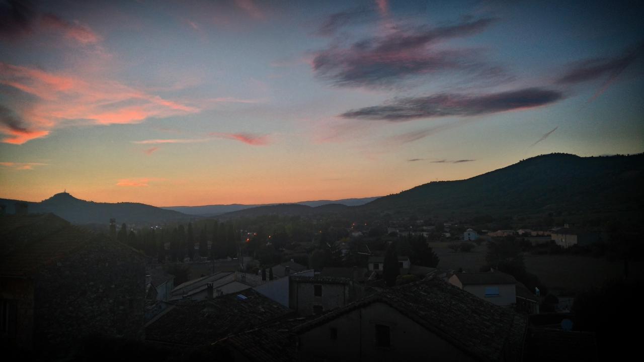 Coucher de soleil